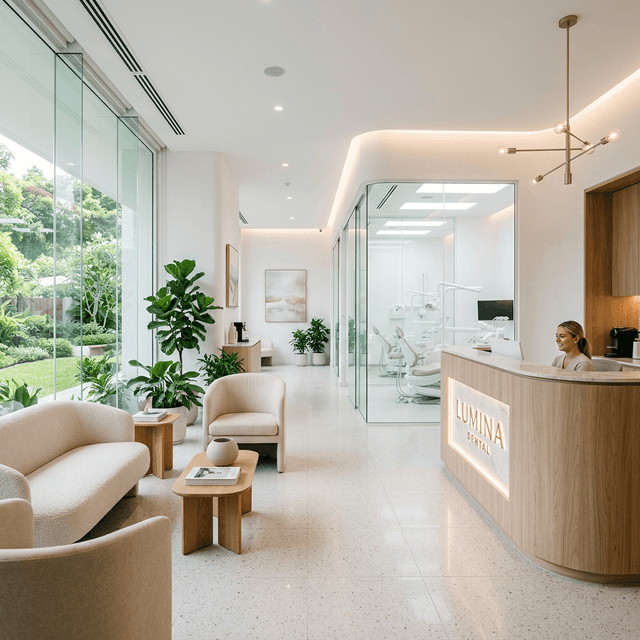 Tandartspraktijk Stralend interieur